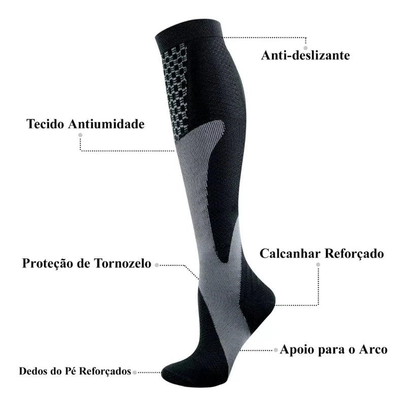 meia,meias,futebol,meia cano alto,meia masculina,meia masculina cano alto,Esportivas Profissionais Magia De Compressão Elástica